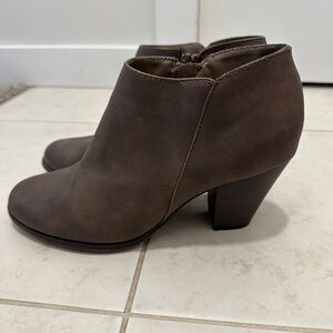 Call It Spring Dark Brown Ankle Booties